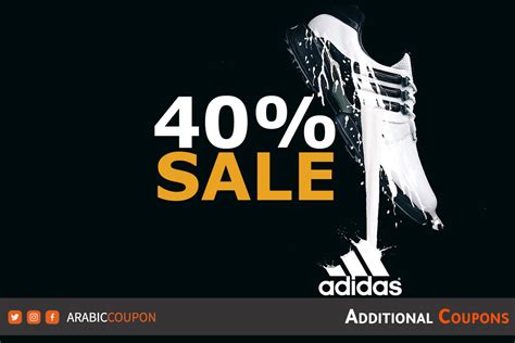 Adidas 40 off discount code